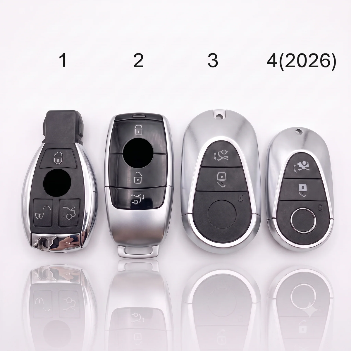 Husa Cheie Auto Mercedes 3