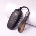 Husa Cheie Auto Audi 4 din Piele Ecologica