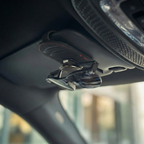 Suport ochelari auto + Card Holder cu 2 sloturi